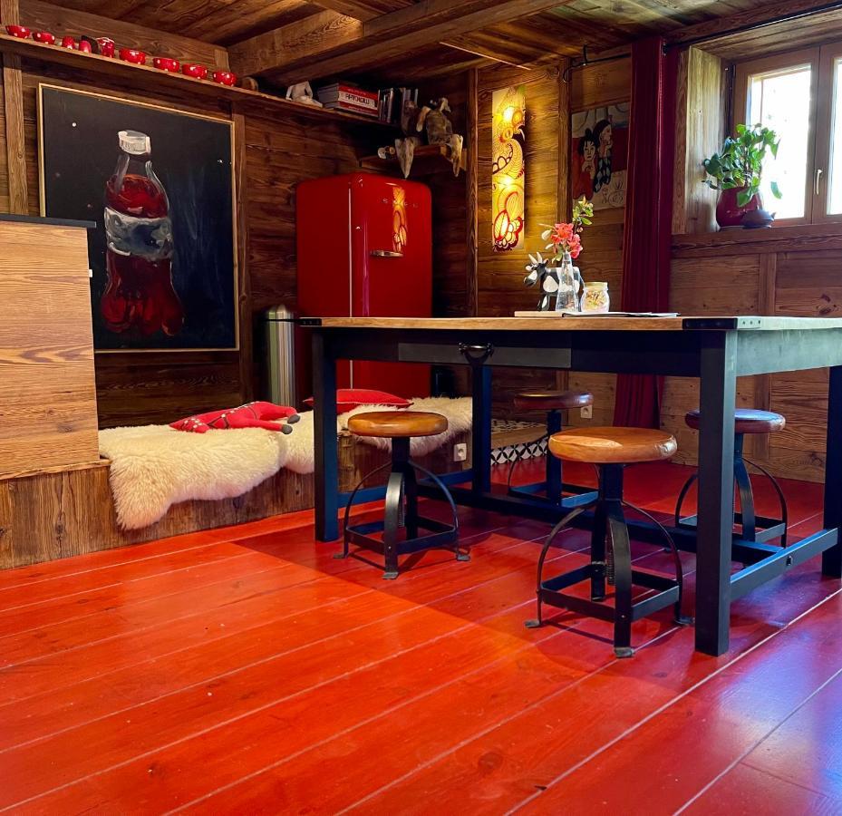 Chalet A Megeve-Vauvray - Grands Appartements , Vue Mont Blanc Demi-Quartier المظهر الخارجي الصورة