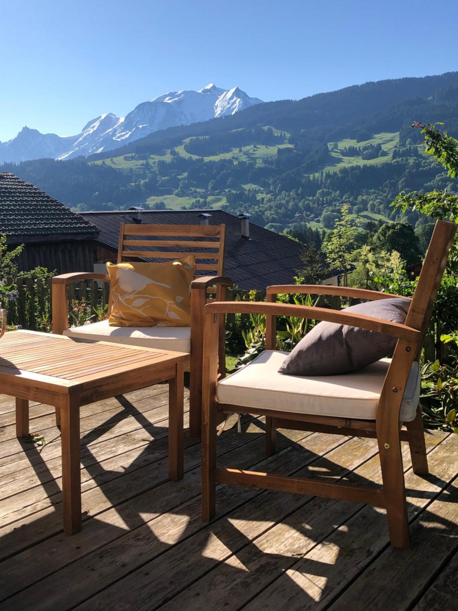Chalet A Megeve-Vauvray - Grands Appartements , Vue Mont Blanc Demi-Quartier المظهر الخارجي الصورة