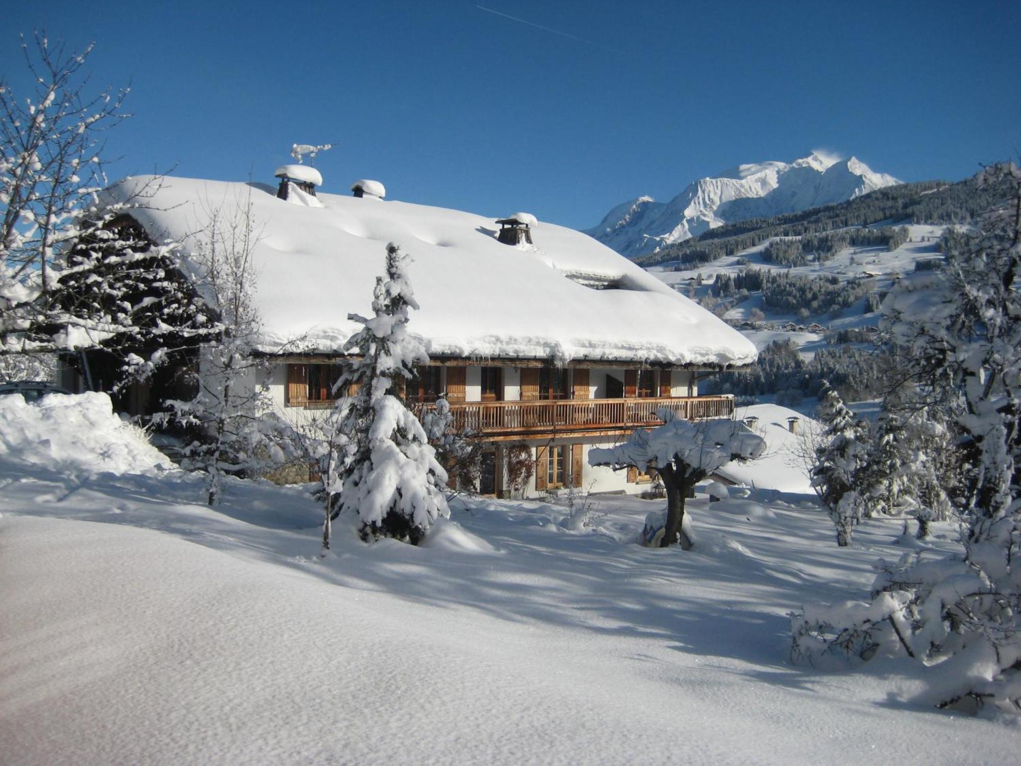 Chalet A Megeve-Vauvray - Grands Appartements , Vue Mont Blanc Demi-Quartier المظهر الخارجي الصورة